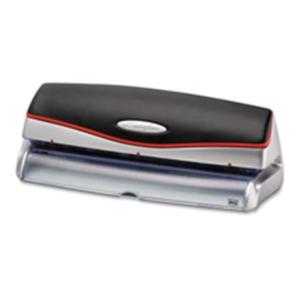 Swingline Electric 3-Hole Punch-.28 in.-20 Sht- 5 in. x 11.5 in. x 3.8 in.- BK-SR